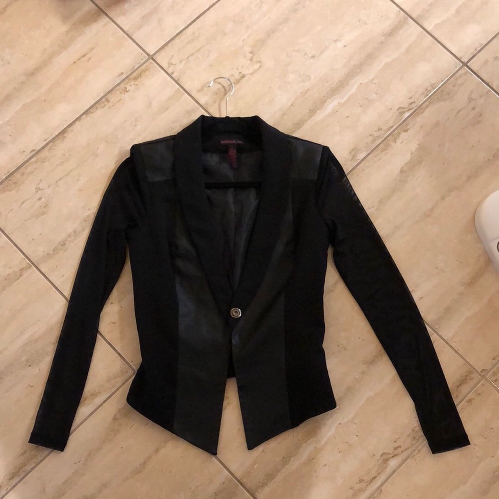 Black blazer